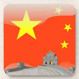 Posavasos Bandera brillante china