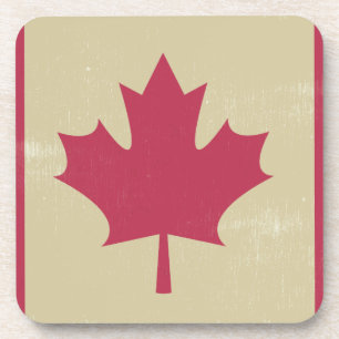 Posavasos bandera canadiana