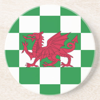 Posavasos Bandera Celta Dragón Rojo Místico de Gales