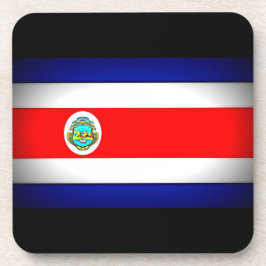 Posavasos Bandera costarricense estilizada
