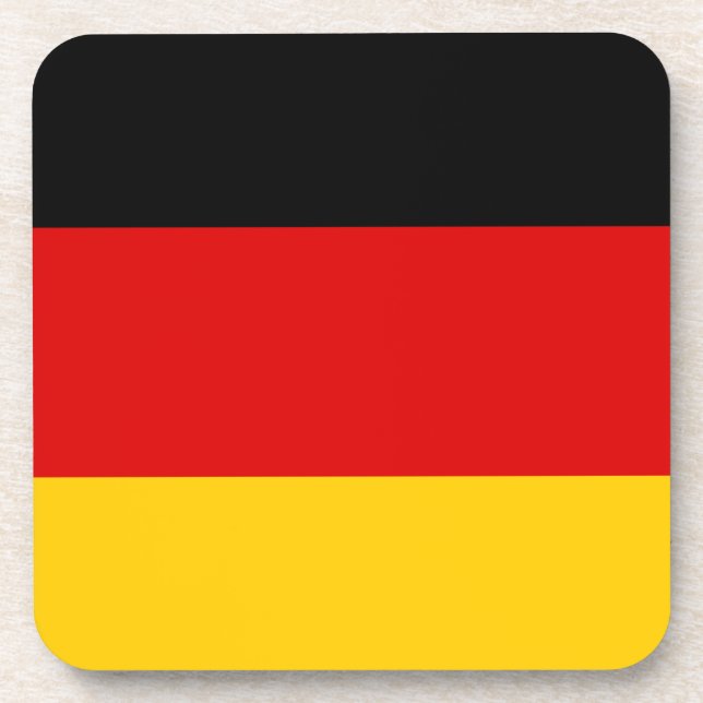 Posavasos Bandera de Alemania (Frente)