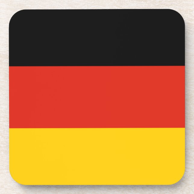 Posavasos Bandera de Alemania (Frente)