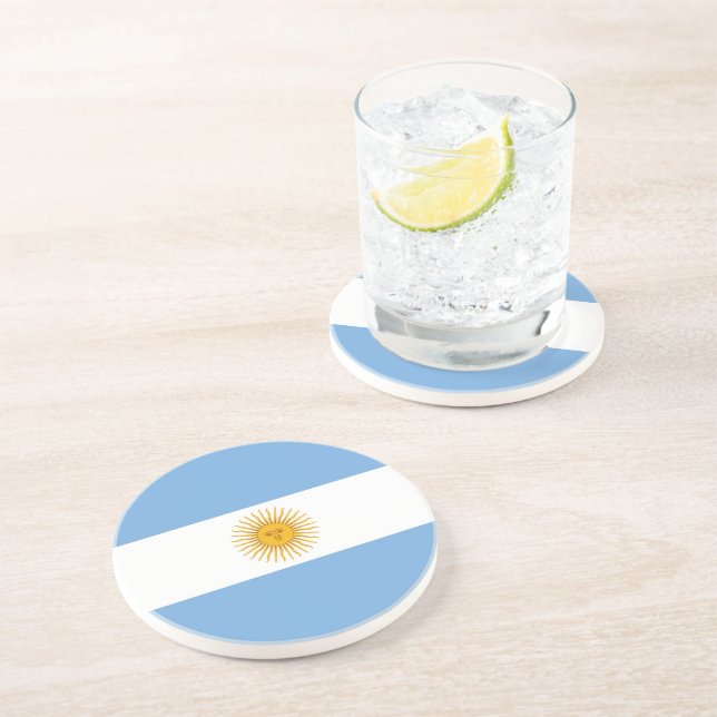 Posavasos Bandera de Argentina (Lado)