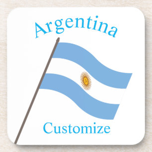 Posavasos Bandera de Argentina Thunder_Cove