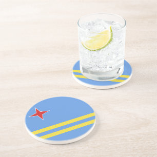 Posavasos Bandera de Aruba