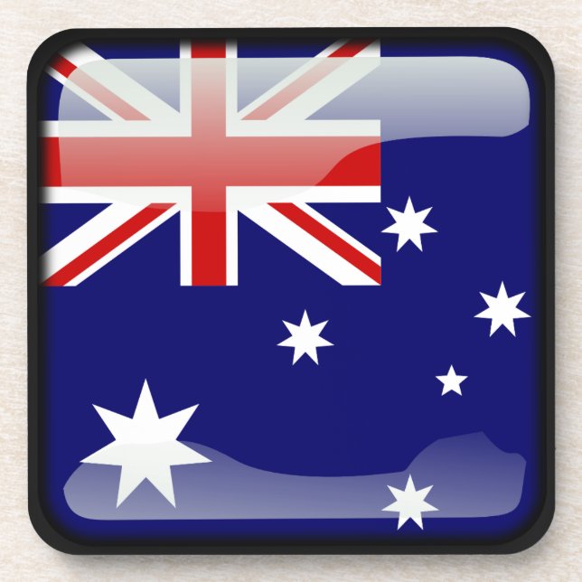 Posavasos Bandera de Australia (Frente)