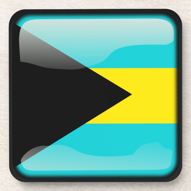 Posavasos Bandera de Bahamas (Frente)
