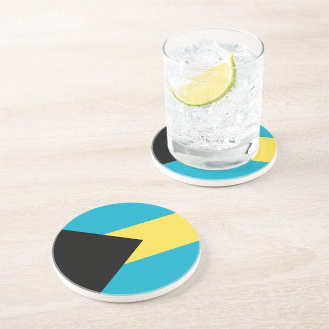 Posavasos Bandera de Bahamas (Lado)