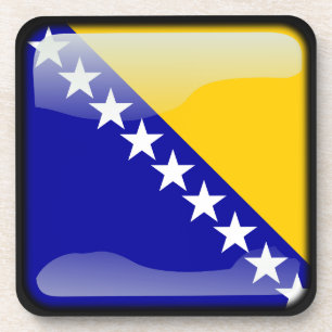 Posavasos Bandera de Bosnia y Herzegovina