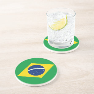 Posavasos Bandera de Brasil