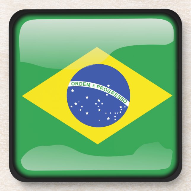 Posavasos Bandera de Brasil (Frente)