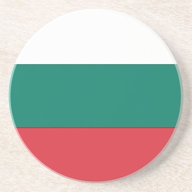 Posavasos Bandera de Bulgaria (Frente)