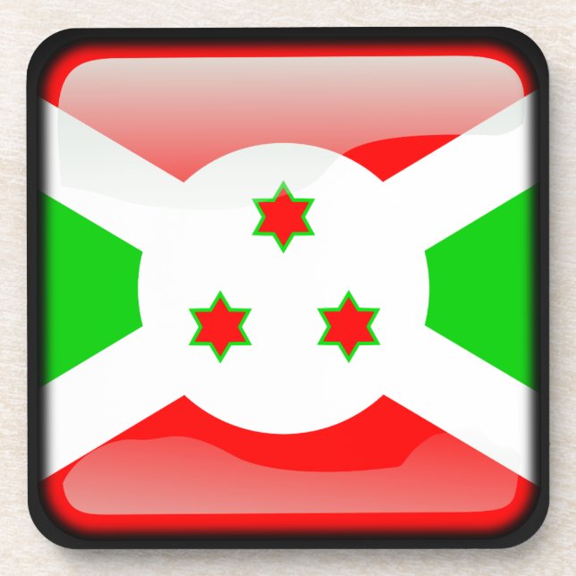 Posavasos Bandera de Burundi (Frente)