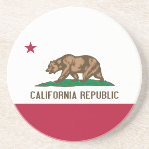 Posavasos Bandera de California