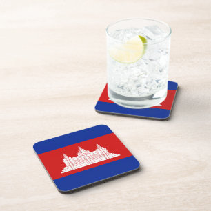 Posavasos Bandera de Camboya