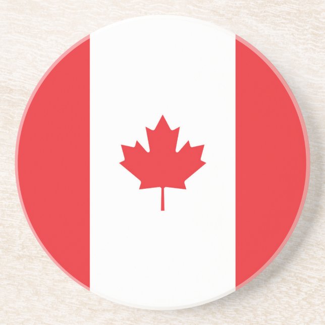 Posavasos Bandera de Canadá (Frente)