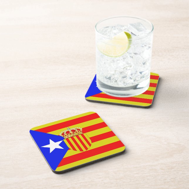 Posavasos Bandera de Cataluña (Lado Derecho)
