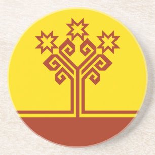 Posavasos Bandera de Chuvasia