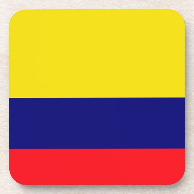 Posavasos Bandera de Colombia (Frente)