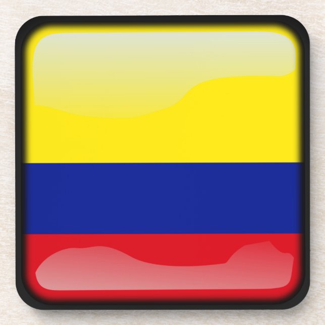 Posavasos Bandera de Colombia (Frente)