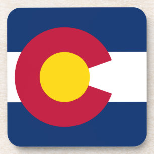 Posavasos Bandera de Colorado, El Estado del Centenario, Col