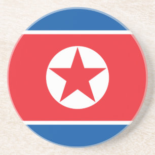 Posavasos Bandera de Corea del Norte