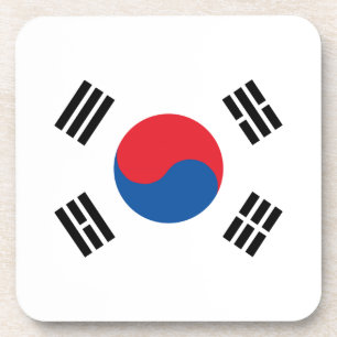 Posavasos Bandera de Corea del Sur