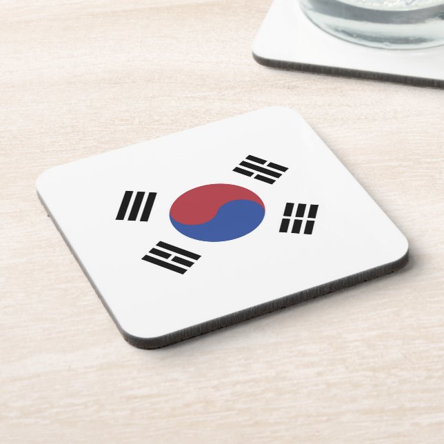 Posavasos Bandera de Corea del Sur (Lado Izquierdo)