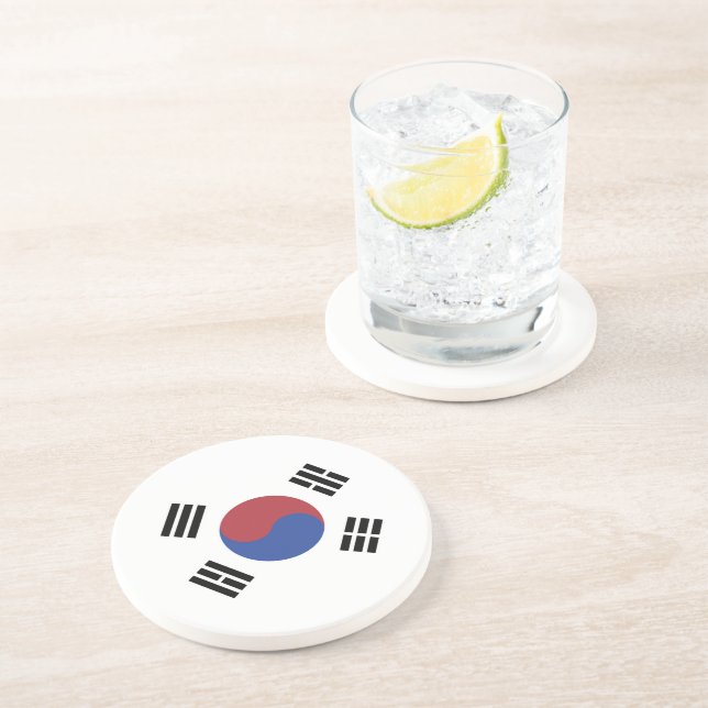 Posavasos Bandera de Corea del Sur (Lado)