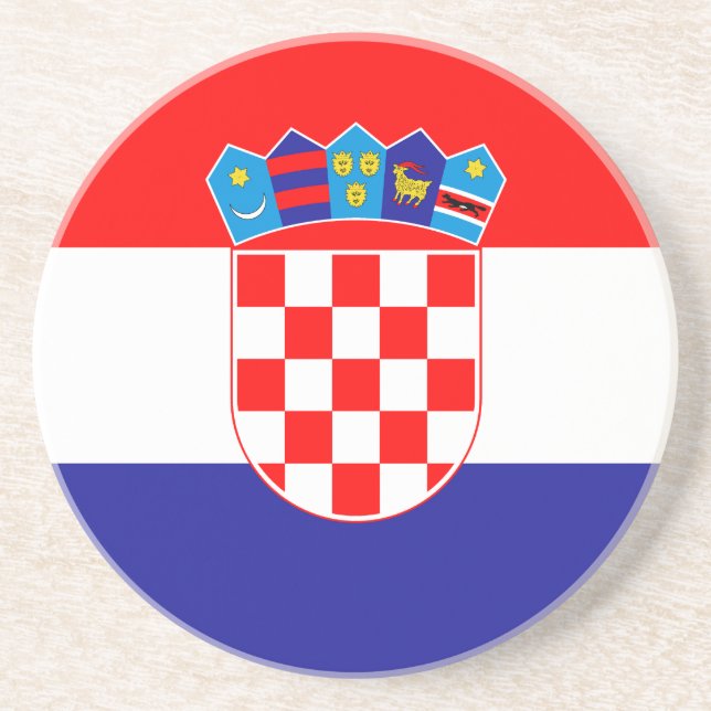 Posavasos Bandera de Croacia (Frente)