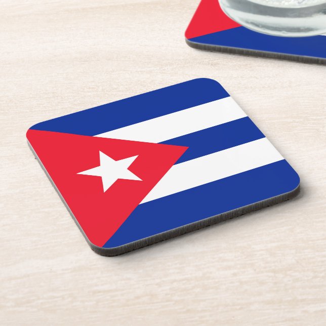 Posavasos Bandera de Cuba (Lado Izquierdo)
