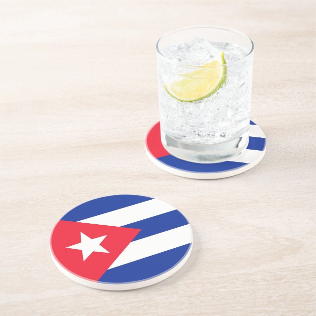 Posavasos Bandera de Cuba (Lado)