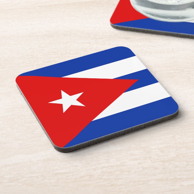 Posavasos Bandera de Cuba (Lado Izquierdo)