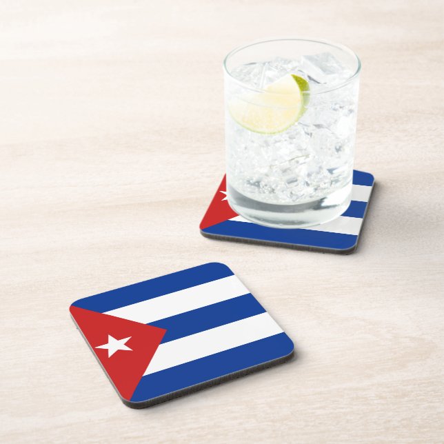 Posavasos Bandera de Cuba (Lado Derecho)