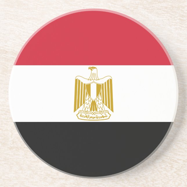 Posavasos Bandera de Egipto (Frente)