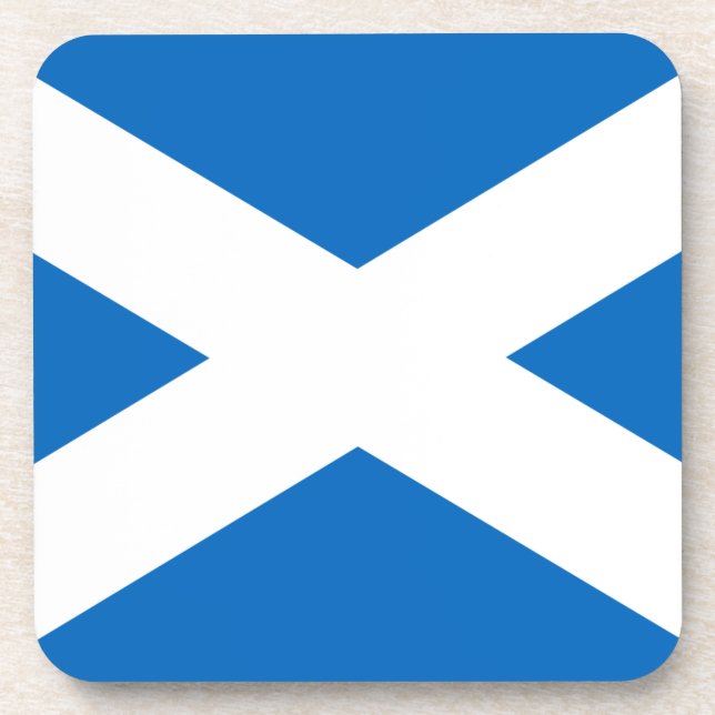 Posavasos Bandera de Escocia - Bratach na h-Alba (Frente)
