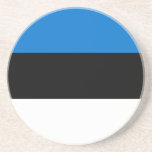 Posavasos Bandera de Estonia<br><div class="desc">Bandera patriótica de Estonia.</div>