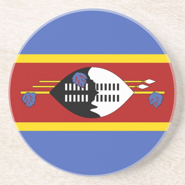 Posavasos Bandera de Eswatini (Frente)