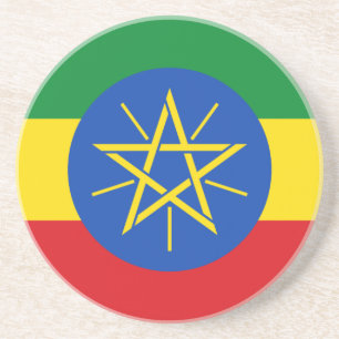 Posavasos Bandera de Etiopía