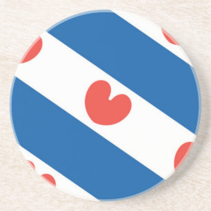 Posavasos Bandera de Frisia