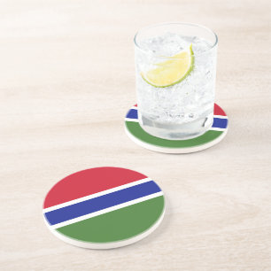 Posavasos Bandera de Gambia