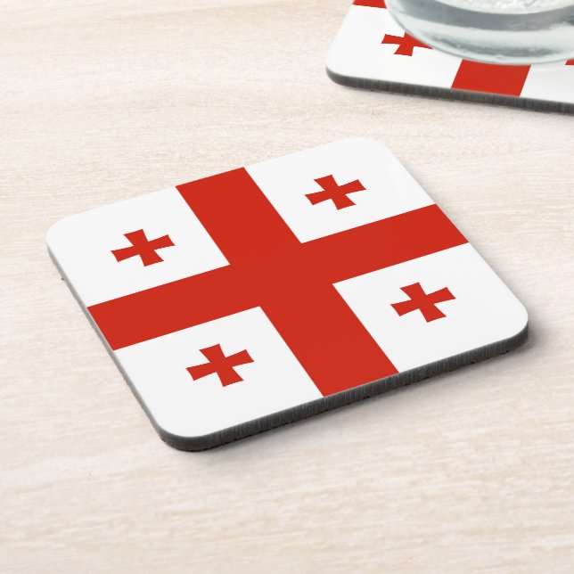 Posavasos Bandera de Georgia (Lado Izquierdo)