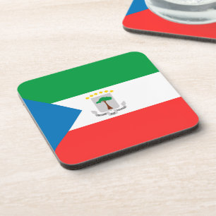 Posavasos Bandera de Guinea Ecuatorial