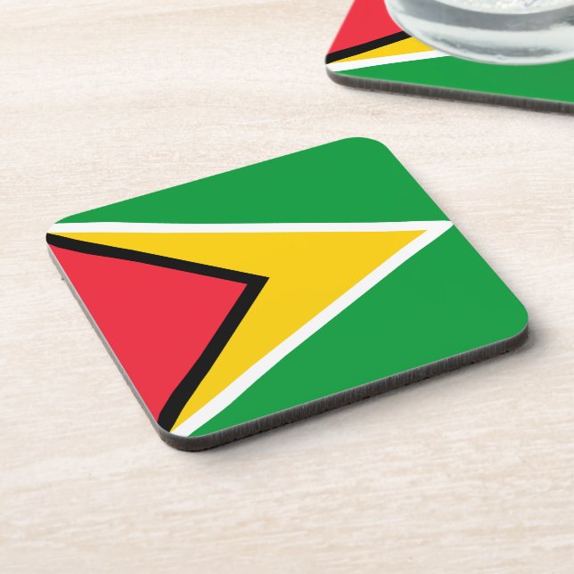 Posavasos Bandera de Guyana (Lado Izquierdo)