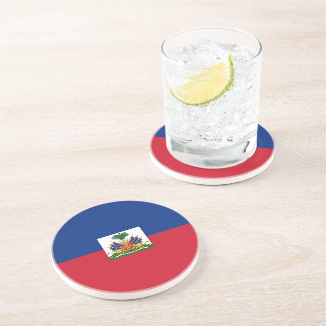 Posavasos Bandera de Haití (Lado)
