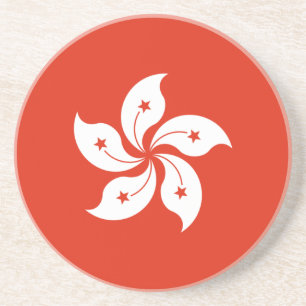 Posavasos Bandera de Hong Kong