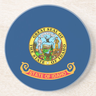Posavasos Bandera de Idaho, el Estado de la Gema, estados am