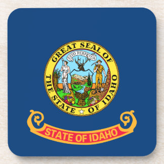 Posavasos Bandera de Idaho: el Estado de la Gema, Montaña Oe