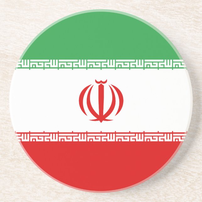 Posavasos Bandera de Irán (Frente)