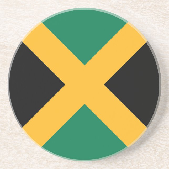 Posavasos Bandera de Jamaica (Frente)